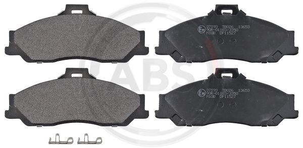 Brake Pad Set, disc brake A.B.S. 37193