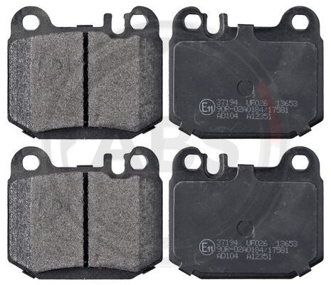 Brake Pad Set, disc brake A.B.S. 37194