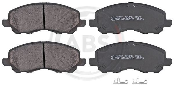 Brake Pad Set, disc brake A.B.S. 37202