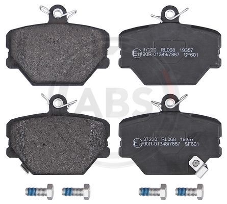 Brake Pad Set, disc brake A.B.S. 37220