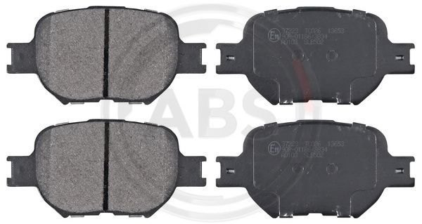 Brake Pad Set, disc brake A.B.S. 37223