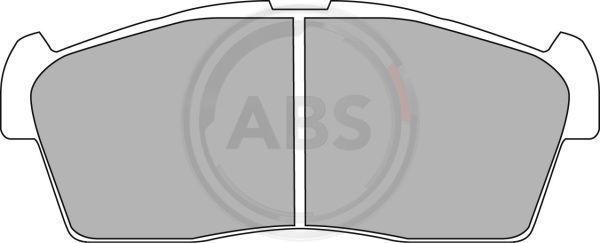 Brake Pad Set, disc brake A.B.S. 37236