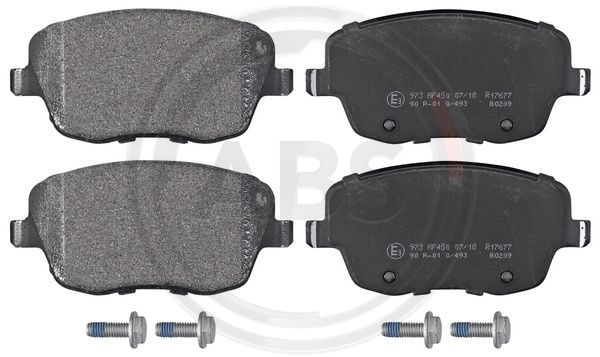 Brake Pad Set, disc brake A.B.S. 37241