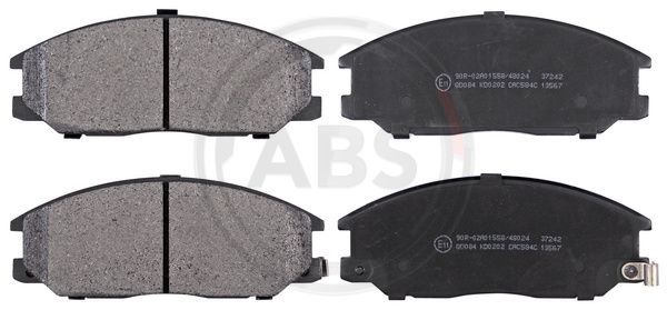 Brake Pad Set, disc brake A.B.S. 37242