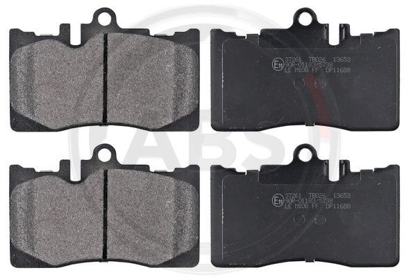 Brake Pad Set, disc brake A.B.S. 37261