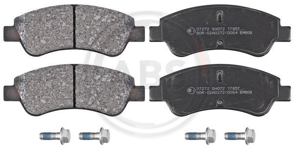 Brake Pad Set, disc brake A.B.S. 37272