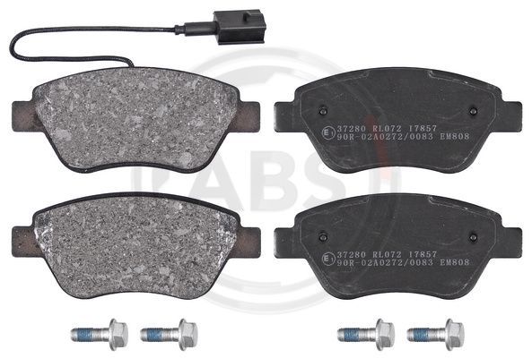 Brake Pad Set, disc brake A.B.S. 37280