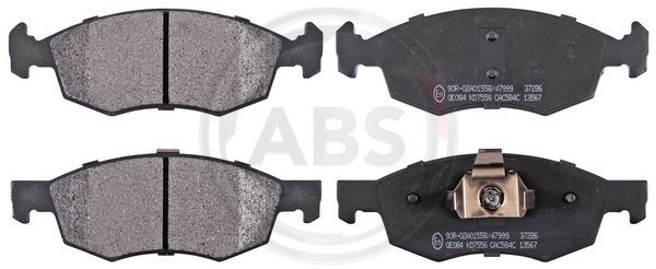 Brake Pad Set, disc brake A.B.S. 37286