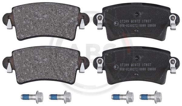 Brake Pad Set, disc brake A.B.S. 37289