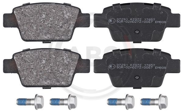 Brake Pad Set, disc brake A.B.S. 37291
