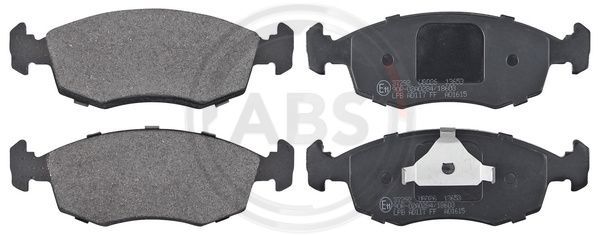 Brake Pad Set, disc brake A.B.S. 37292