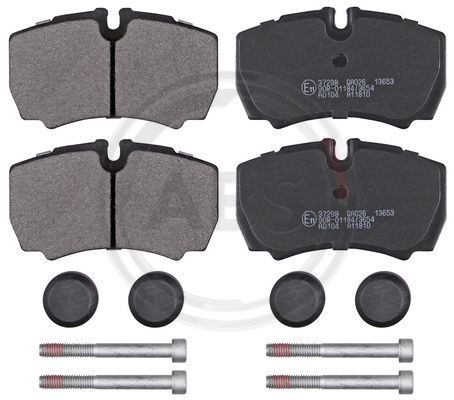 Brake Pad Set, disc brake A.B.S. 37298