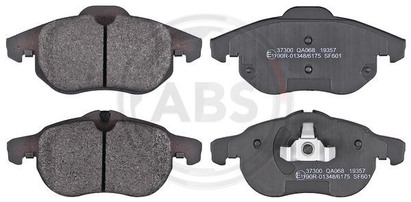 Brake Pad Set, disc brake A.B.S. 37300