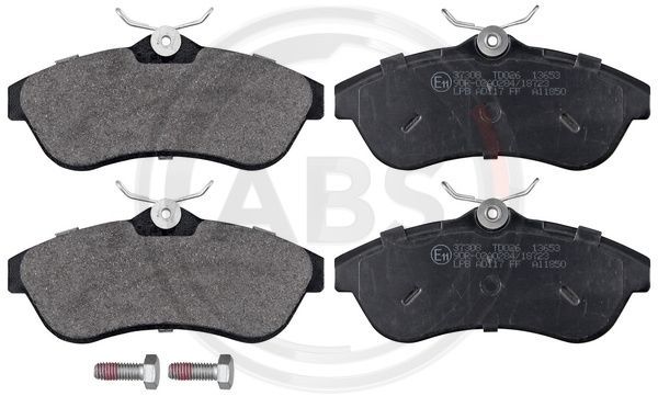 Brake Pad Set, disc brake A.B.S. 37308