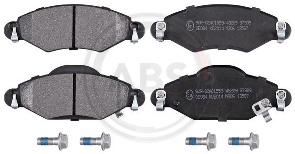 Brake Pad Set, disc brake A.B.S. 37309