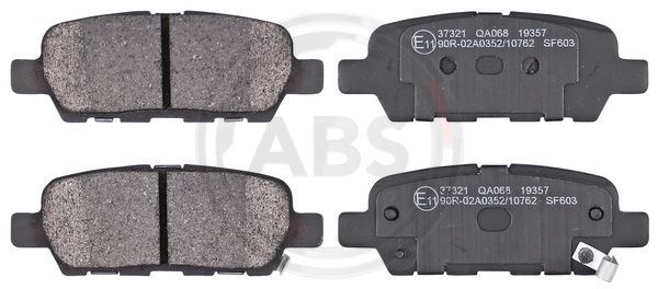 Brake Pad Set, disc brake A.B.S. 37321