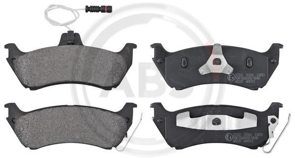 Brake Pad Set, disc brake A.B.S. 37322