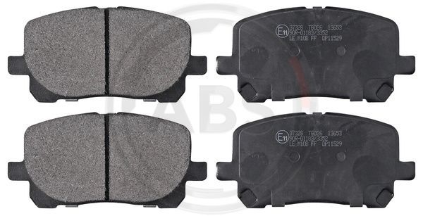 Brake Pad Set, disc brake A.B.S. 37328