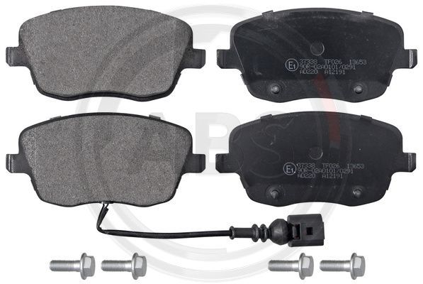 Brake Pad Set, disc brake A.B.S. 37338