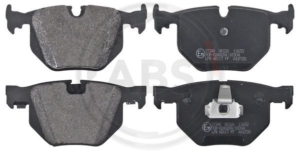 Brake Pad Set, disc brake A.B.S. 37348