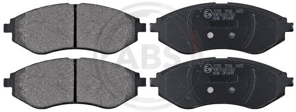 Brake Pad Set, disc brake A.B.S. 37352