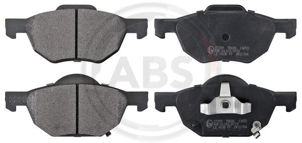 Brake Pad Set, disc brake A.B.S. 37359