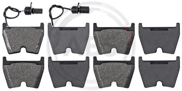 Brake Pad Set, disc brake A.B.S. 37367