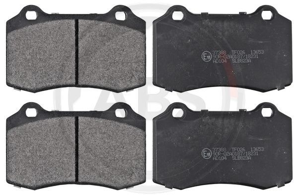 Brake Pad Set, disc brake A.B.S. 37388