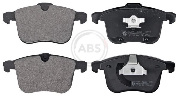 Brake Pad Set, disc brake A.B.S. 37389