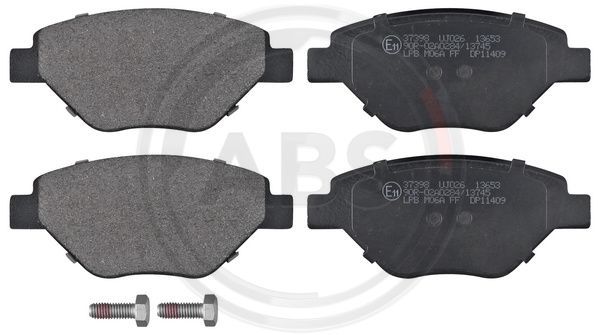 Brake Pad Set, disc brake A.B.S. 37398