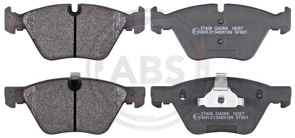 Brake Pad Set, disc brake A.B.S. 37409