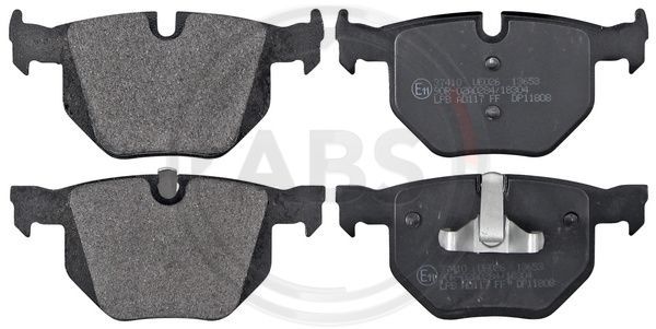 Brake Pad Set, disc brake A.B.S. 37410