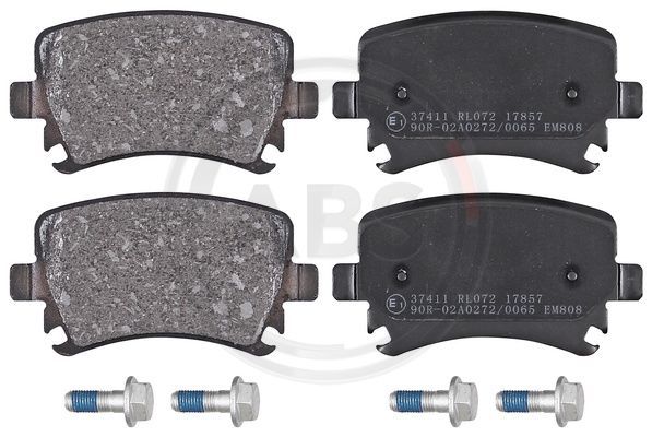 Brake Pad Set, disc brake A.B.S. 37411