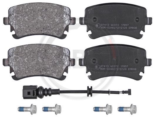 Brake Pad Set, disc brake A.B.S. 37413