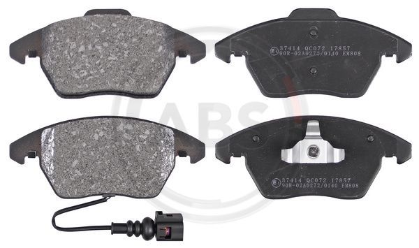 Brake Pad Set, disc brake A.B.S. 37414