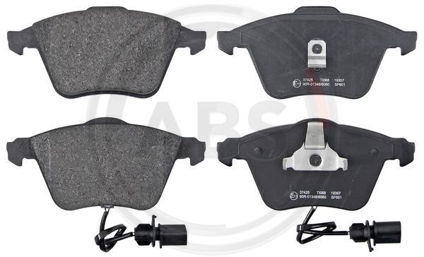 Brake Pad Set, disc brake A.B.S. 37425