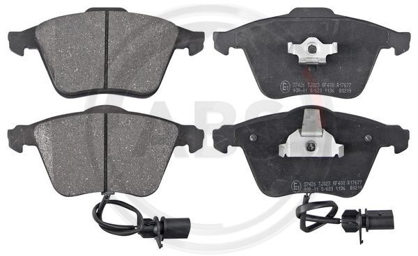 Brake Pad Set, disc brake A.B.S. 37426