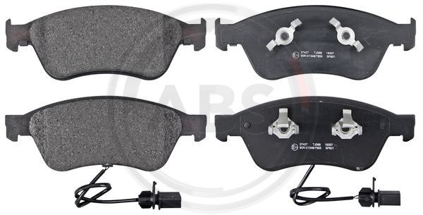 Brake Pad Set, disc brake A.B.S. 37427