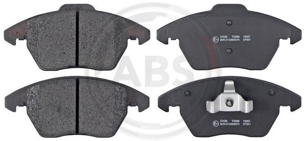 Brake Pad Set, disc brake A.B.S. 37429