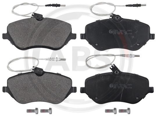 Brake Pad Set, disc brake A.B.S. 37431