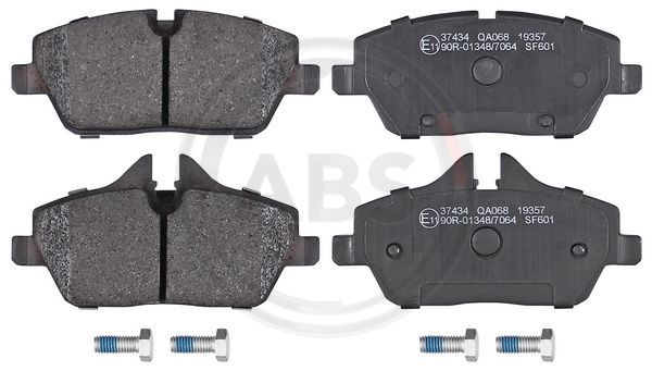 Brake Pad Set, disc brake A.B.S. 37434