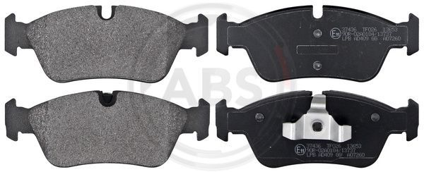 Brake Pad Set, disc brake A.B.S. 37436