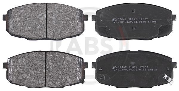 Brake Pad Set, disc brake A.B.S. 37442