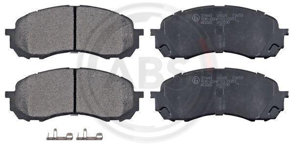 Brake Pad Set, disc brake A.B.S. 37443