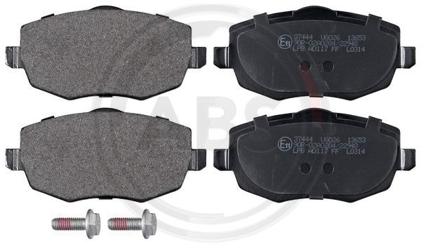 Brake Pad Set, disc brake A.B.S. 37444