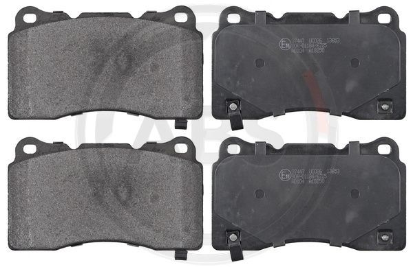 Brake Pad Set, disc brake A.B.S. 37447