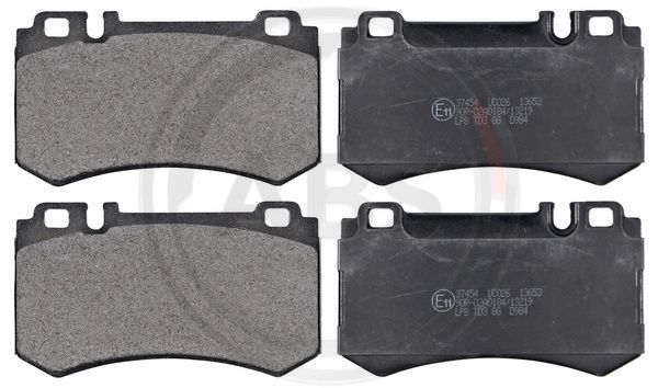 Brake Pad Set, disc brake A.B.S. 37454