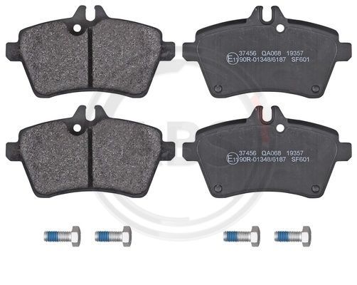 Brake Pad Set, disc brake A.B.S. 37456