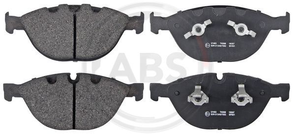 Brake Pad Set, disc brake A.B.S. 37463