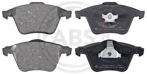 Brake Pad Set, disc brake A.B.S. 37464